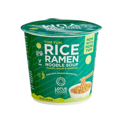 Lotus Foods米杯麵（冬蔭功味）[不含8種常見過敏原] [純素] [含五辛] [天然成分]