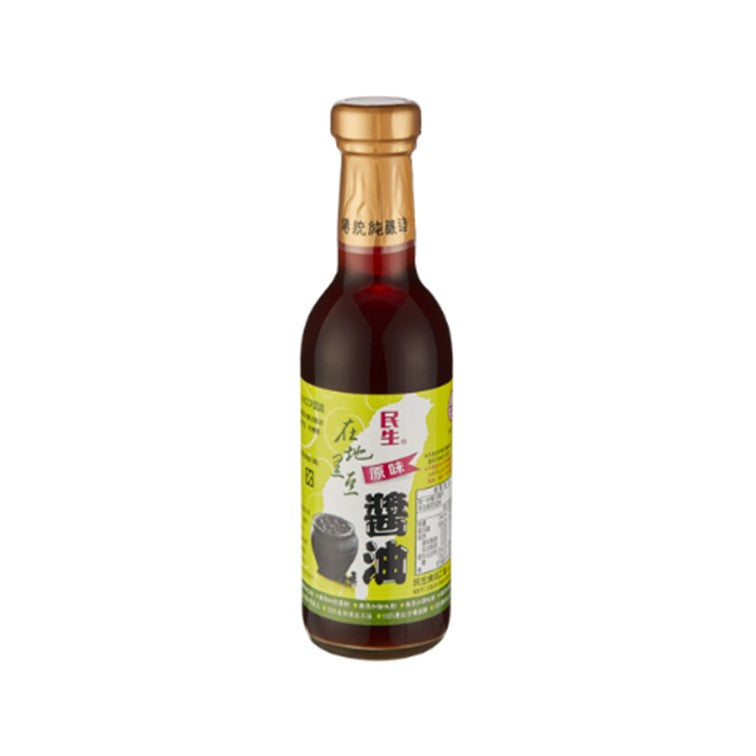 民生在地黑豆原味醬油 [無麩質] [台灣本土] [高雄名產]
